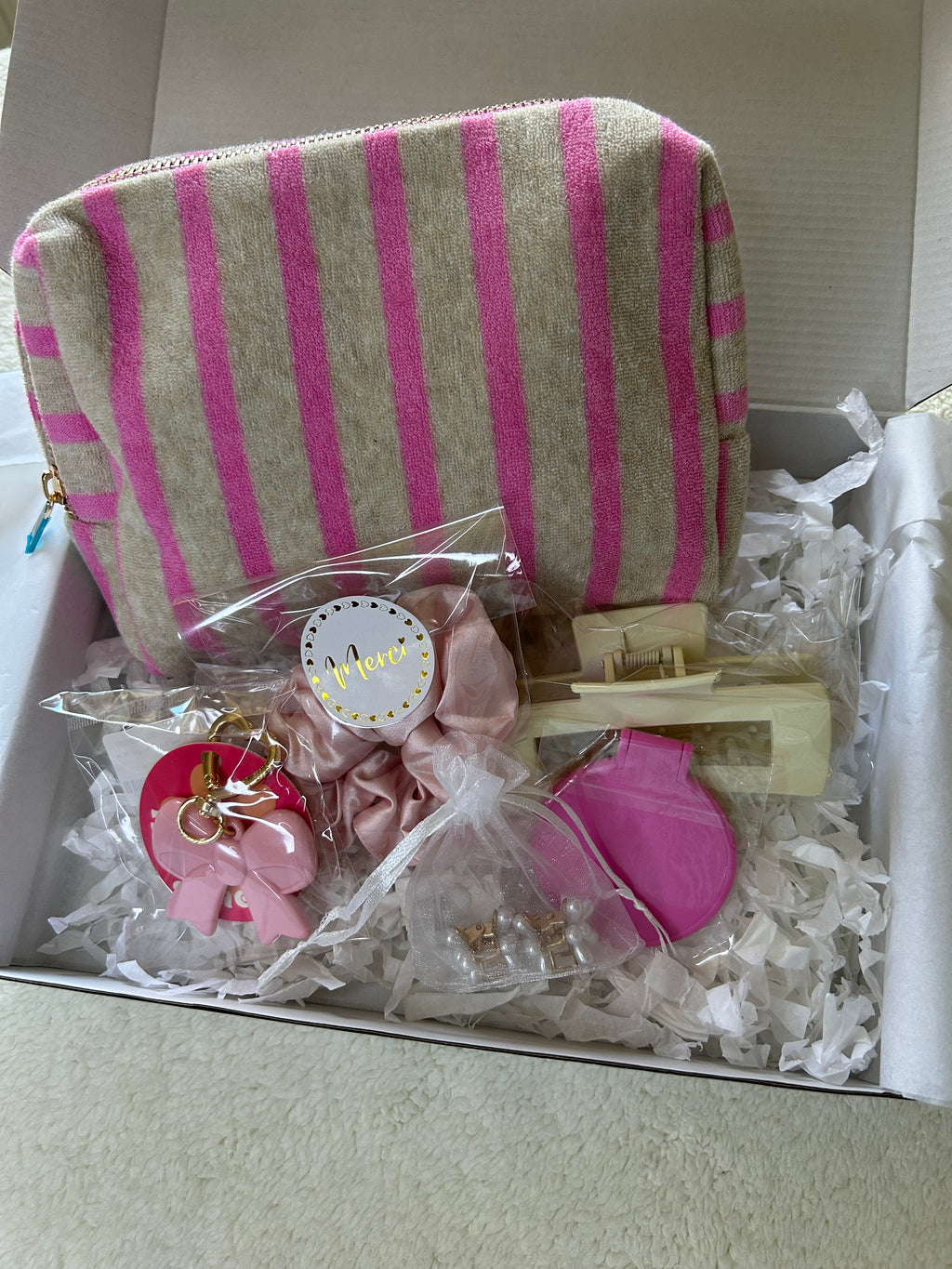 Coffret Douceur – Trousse & accessoires